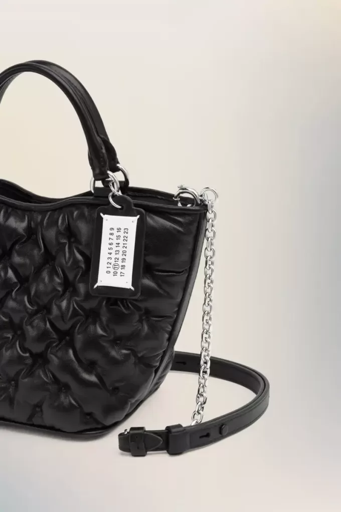 Mini bolso tote con bordado Glam Slam