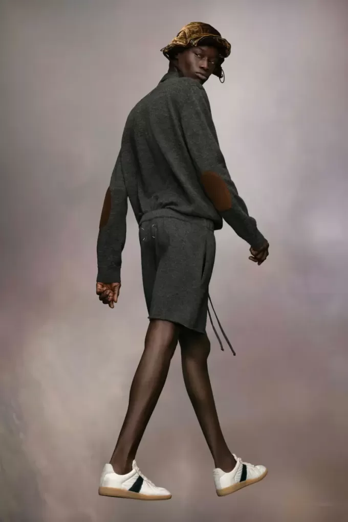 pantalones cortos de punto de cachemira pantalones cortos de punto de cachemira