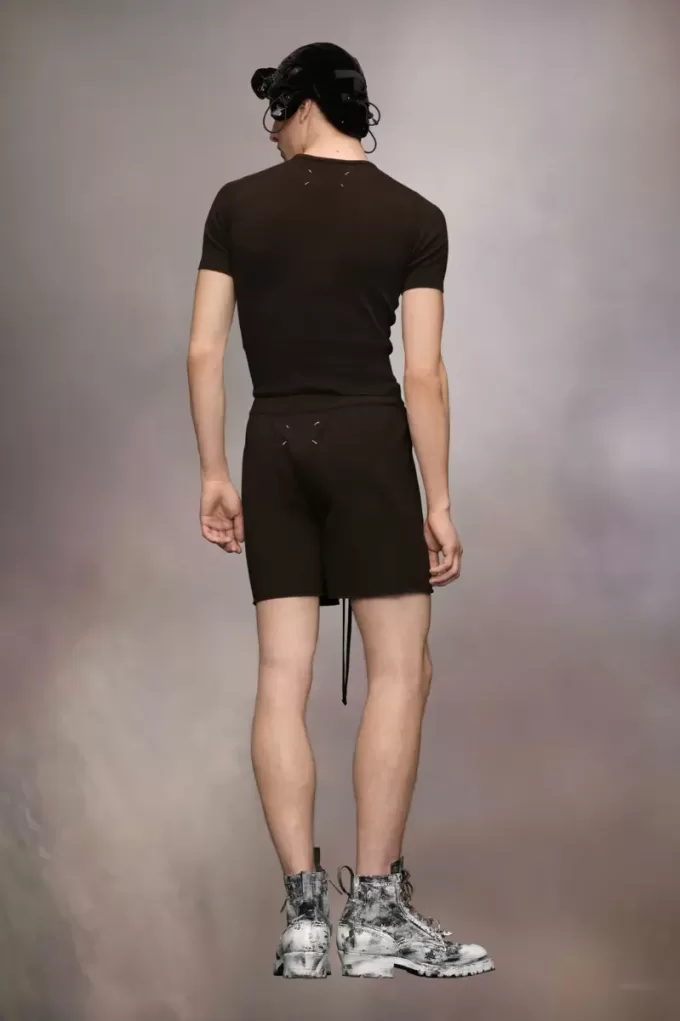 pantalones cortos de punto de cachemira pantalones cortos de punto de cachemira