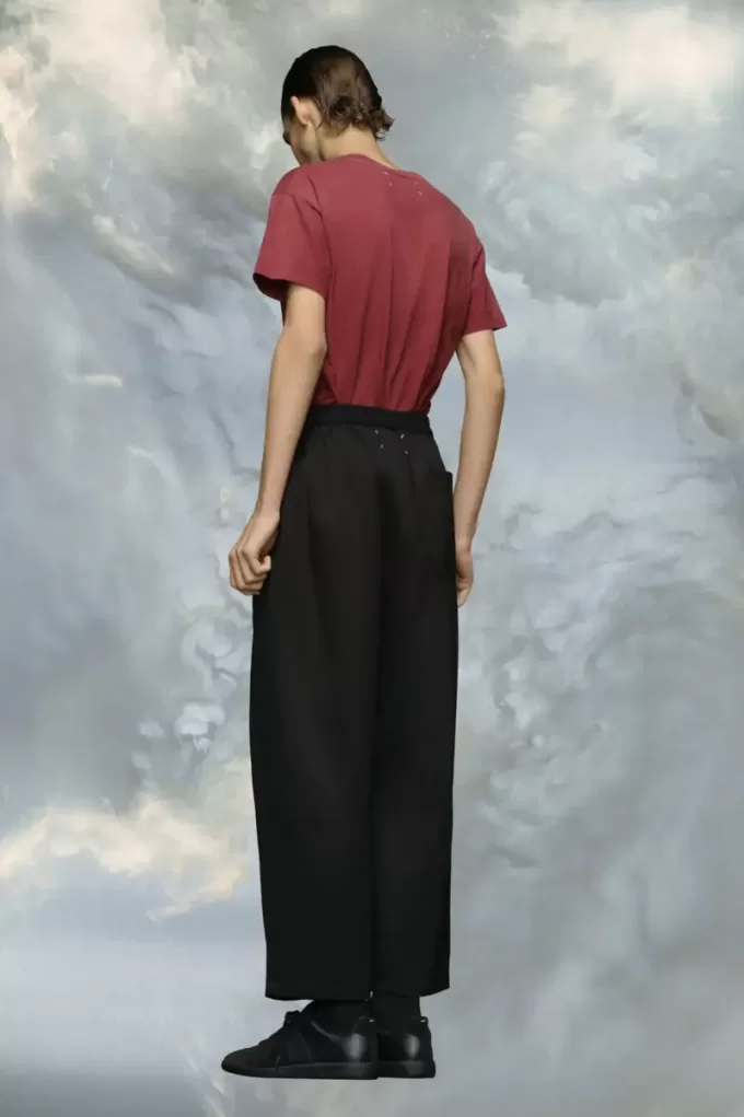 Pantalones de algodón de Maison Margiela Pantalones de algodón de Maison Margiela