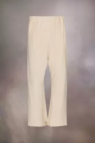 Pantalones de chándal con dobladillo recortado