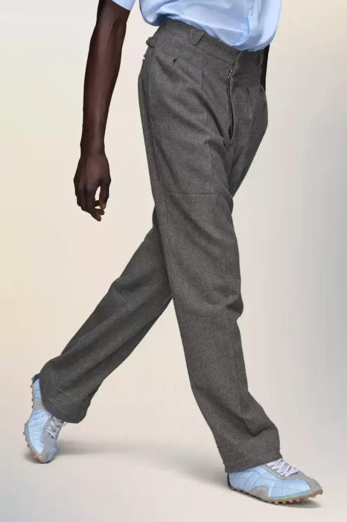 Pantalones de lana de Maison Margiela Pantalones de lana de Maison Margiela