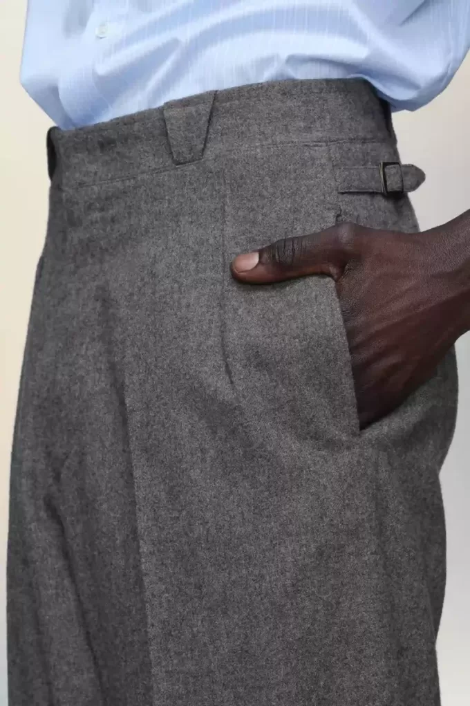 Pantalones de lana de Maison Margiela Pantalones de lana de Maison Margiela