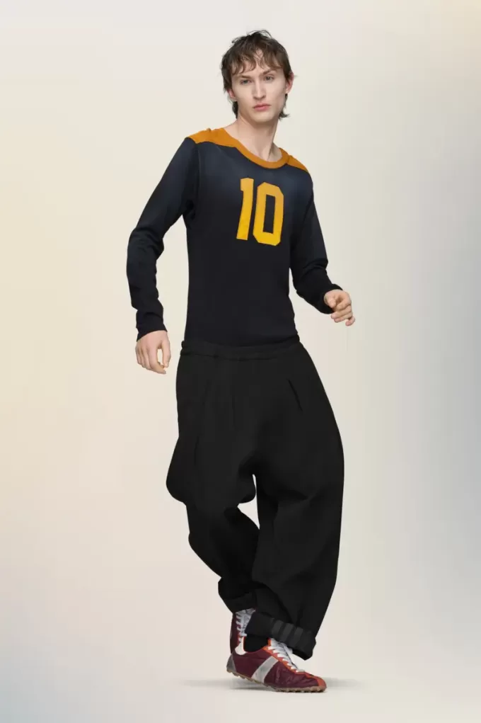 Pantalones de lana de Maison Margiela Pantalones de lana de Maison Margiela