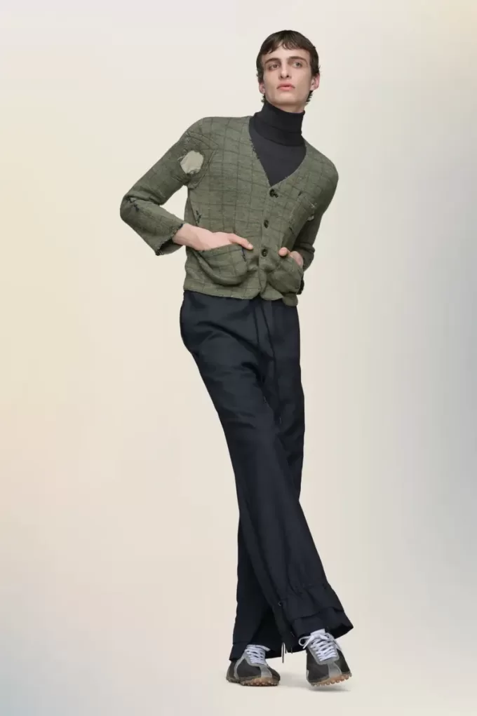 Pantalones de lana de Maison Margiela Pantalones de lana de Maison Margiela