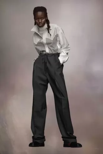 Pantalones de lana y mohair