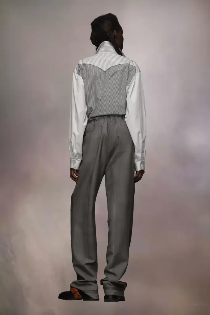 Pantalones de lana y mohair