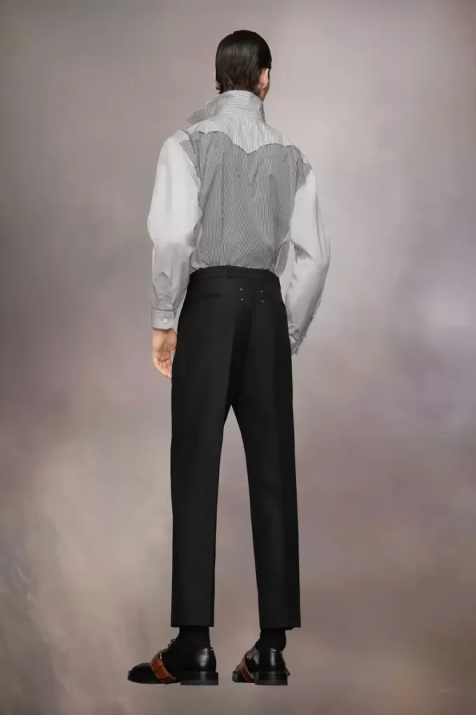 Pantalones de mohair británicos Pantalones de mohair británicos