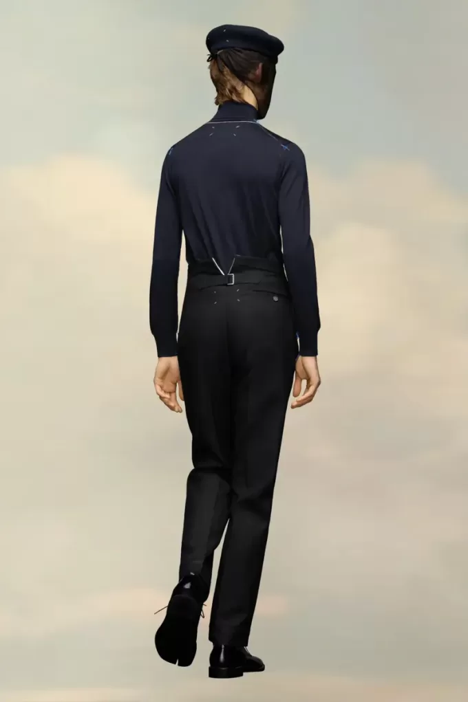 Pantalones de mohair británicos Pantalones de mohair británicos