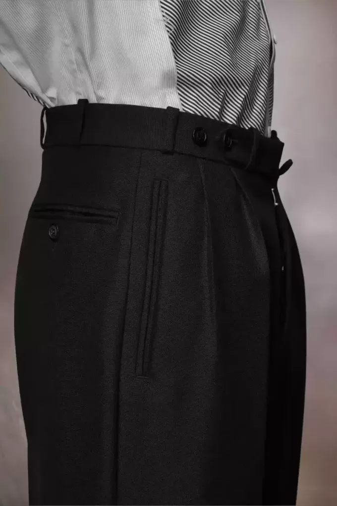 Pantalones de mohair británicos Pantalones de mohair británicos