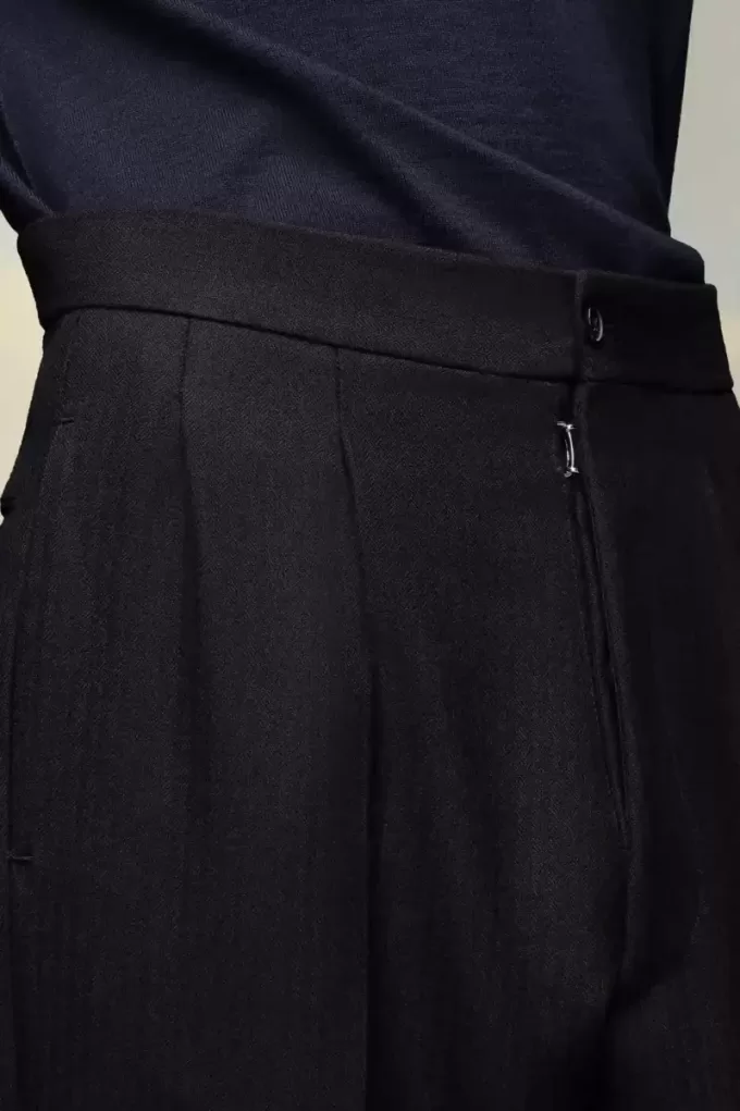 Pantalones de mohair británicos Pantalones de mohair británicos