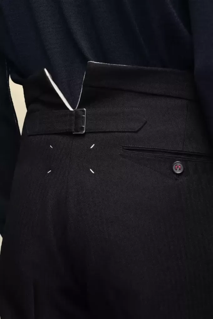 Pantalones de mohair británicos Pantalones de mohair británicos