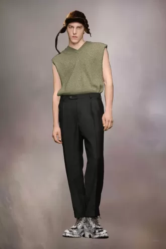 Pantalones de mohair de Maison Margiela