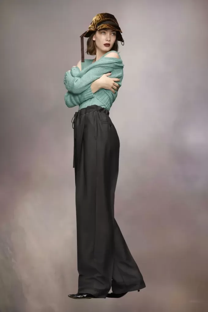 Pantalones de mohair de Maison Margiela