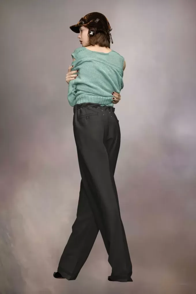 Pantalones de mohair de Maison Margiela