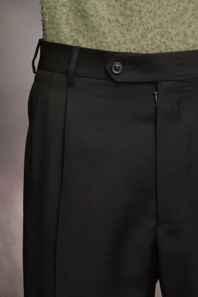 Pantalones de mohair de Maison Margiela Pantalones de mohair de Maison Margiela