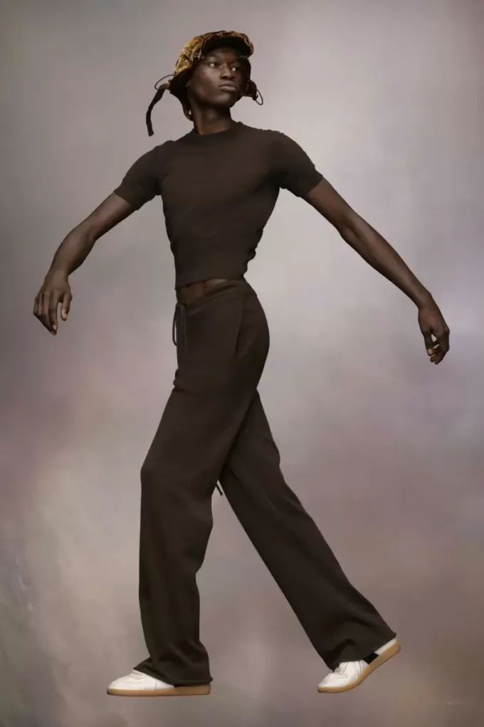 Pantalones de punto de cachemira