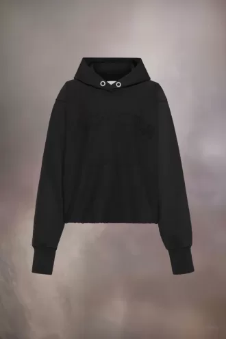 Sudadera con capucha de forro polar firme de Maison Margiela