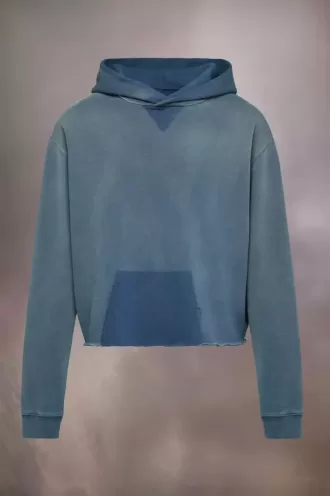 Sudadera con capucha y logotipo de algodón orgánico Sudadera con capucha y logotipo de algodón orgánico