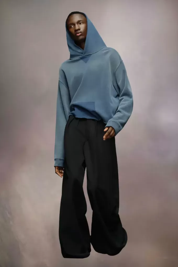 Sudadera con capucha y logotipo de algodón orgánico Sudadera con capucha y logotipo de algodón orgánico