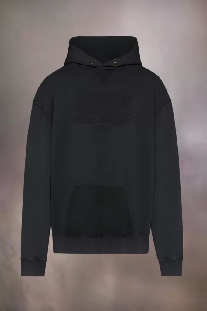 Sudadera con capucha y logotipo invertido Sudadera con capucha y logotipo invertido