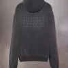 Sudadera con capucha y logotipo numérico de Maison Margiela