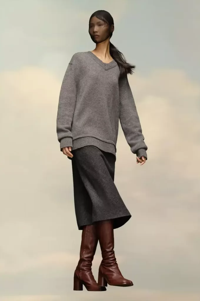 Suéter con coderas de Maison Margiela