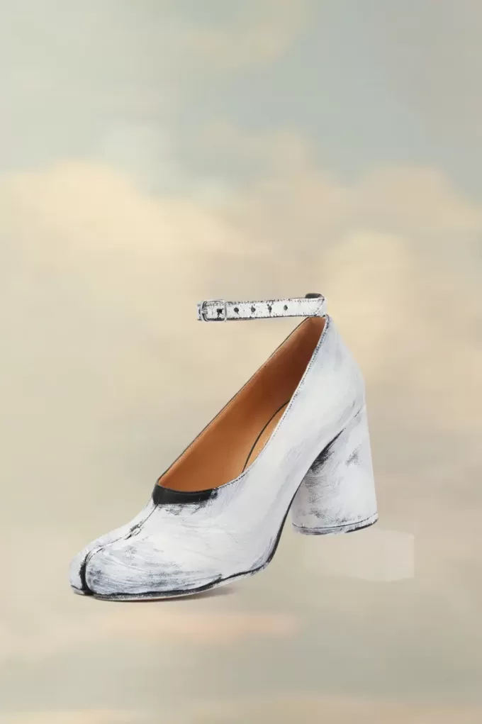 Tacones Tabi Bianchetto