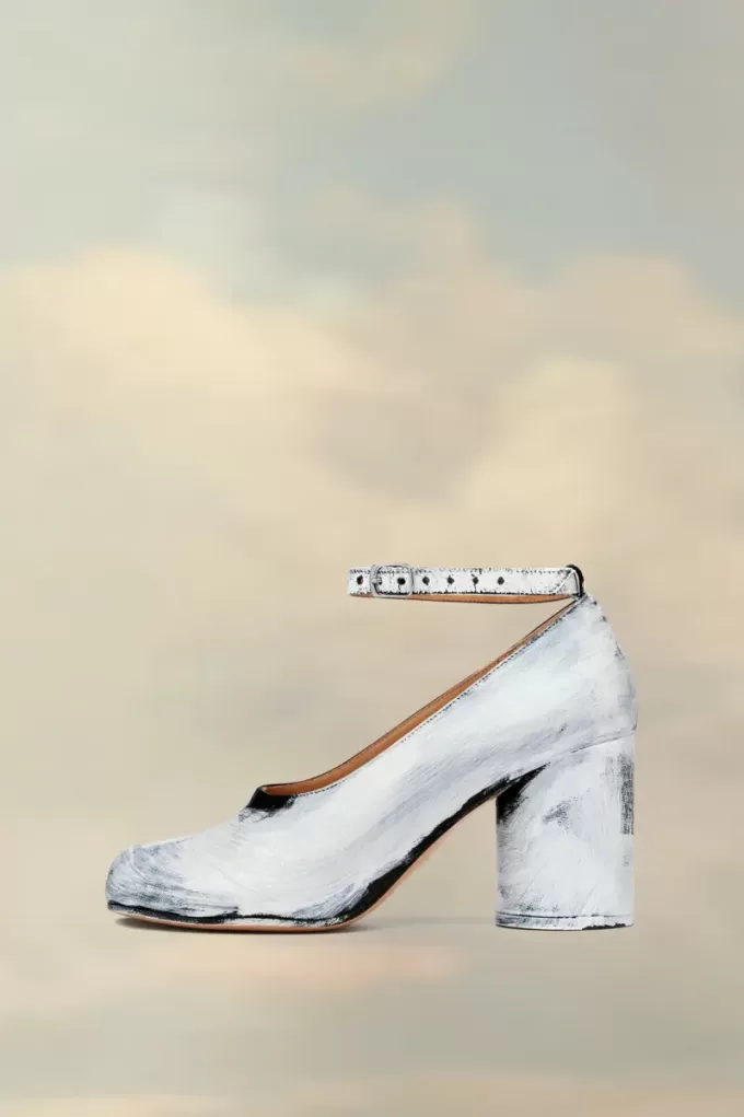 Tacones Tabi Bianchetto