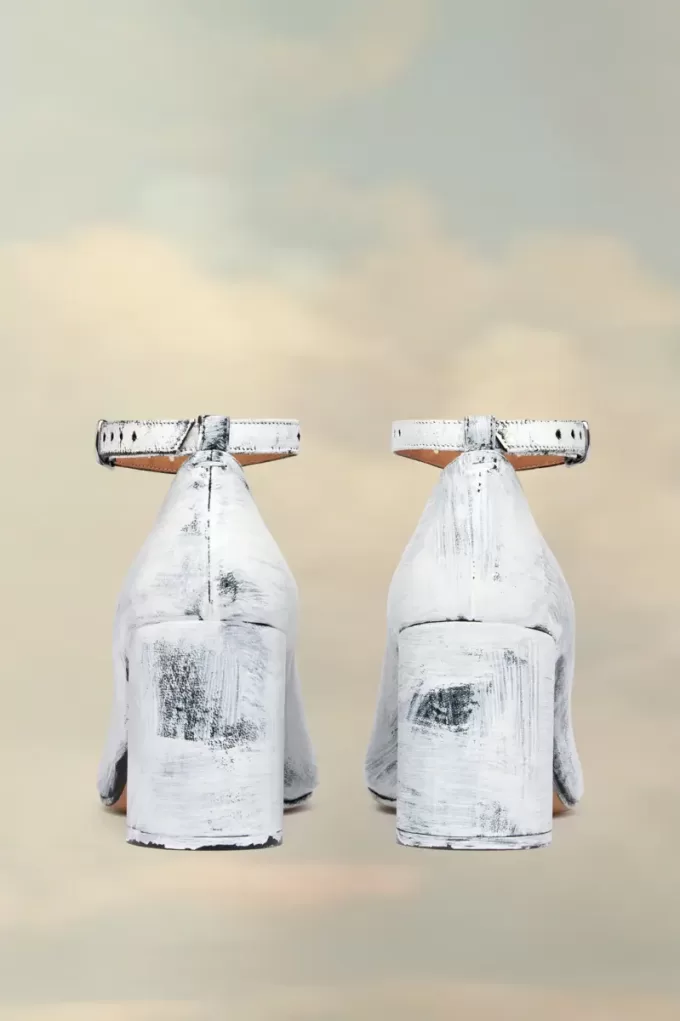 Tacones Tabi Bianchetto