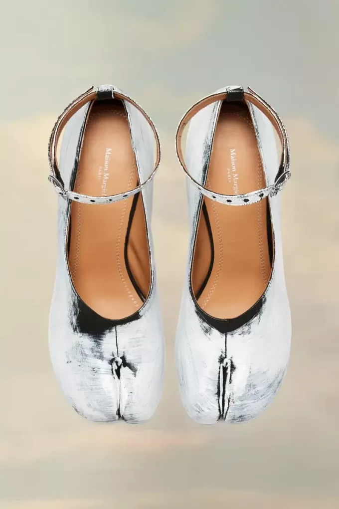 Tacones Tabi Bianchetto