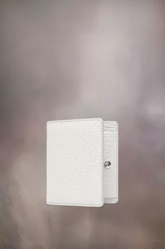 Tarjetero de bolsillo con cuatro puntadas