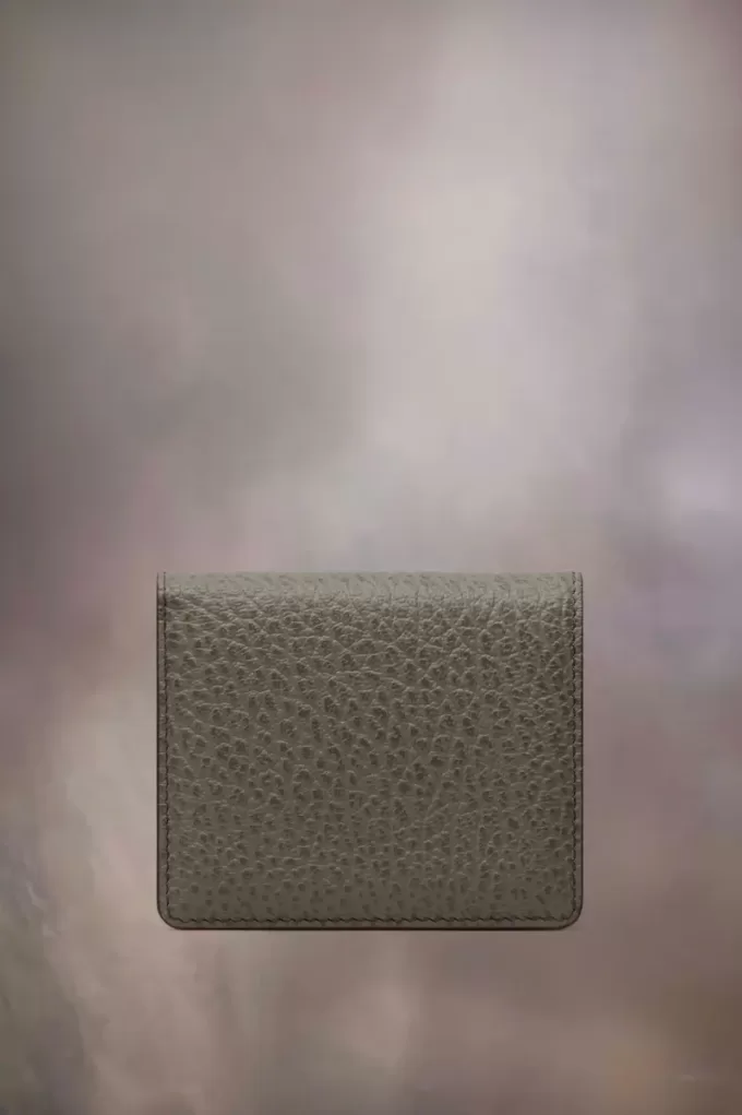 Tarjetero de bolsillo con cuatro puntadas