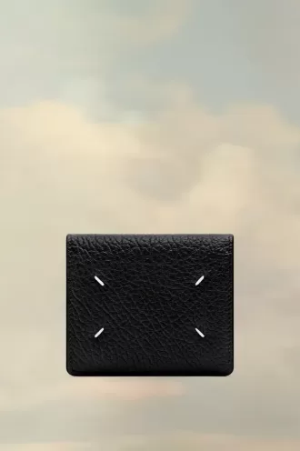 Tarjetero de bolsillo con cuatro puntadas