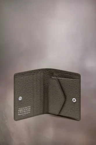 Tarjetero de bolsillo con cuatro puntadas