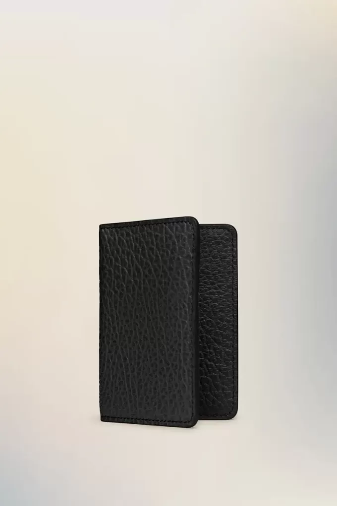 Tarjetero de cuatro puntadas