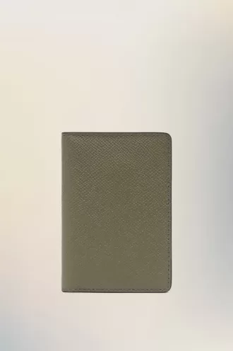 Tarjetero de cuatro puntadas