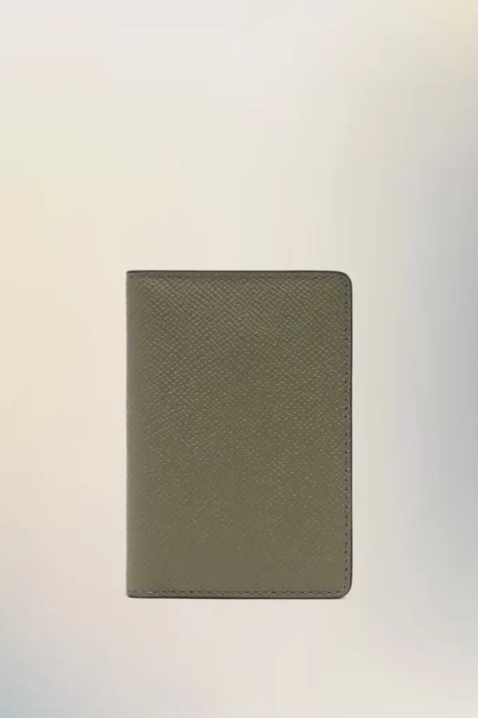 Tarjetero de cuatro puntadas