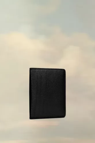 Tarjetero de cuatro puntadas