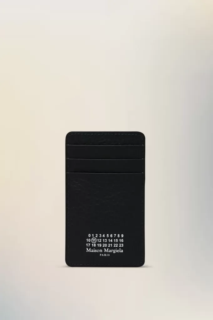 Tarjetero de cuatro puntadas