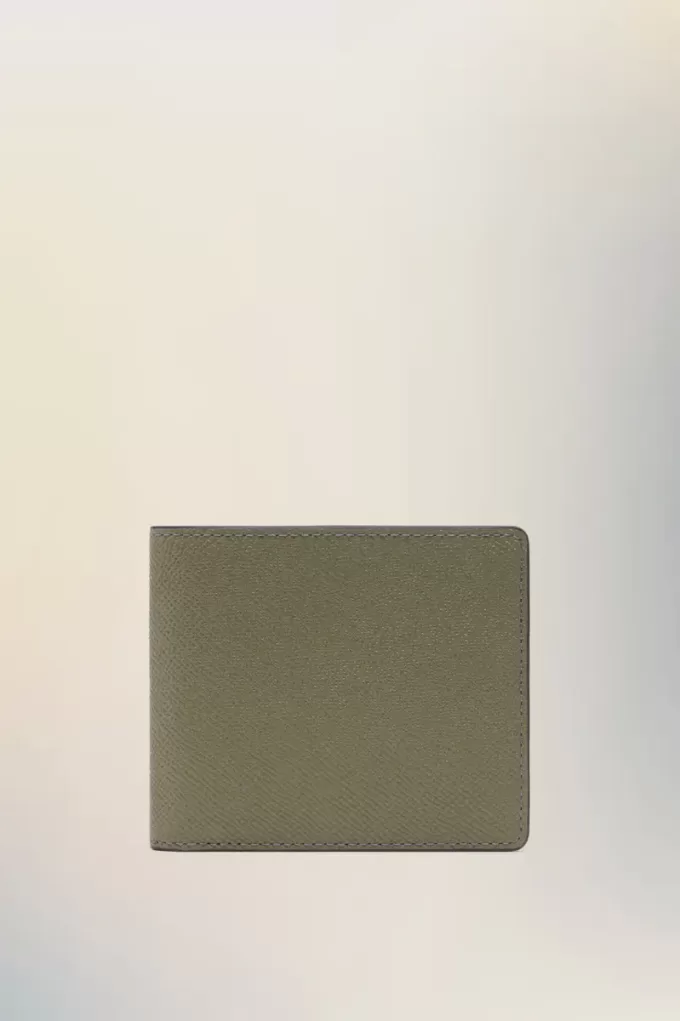 Tarjetero de cuatro puntadas