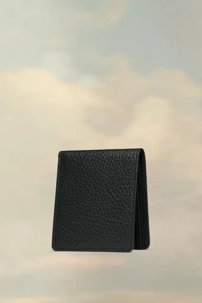 Tarjetero de cuatro puntadas