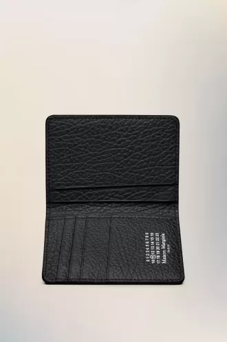 Tarjetero de cuatro puntadas