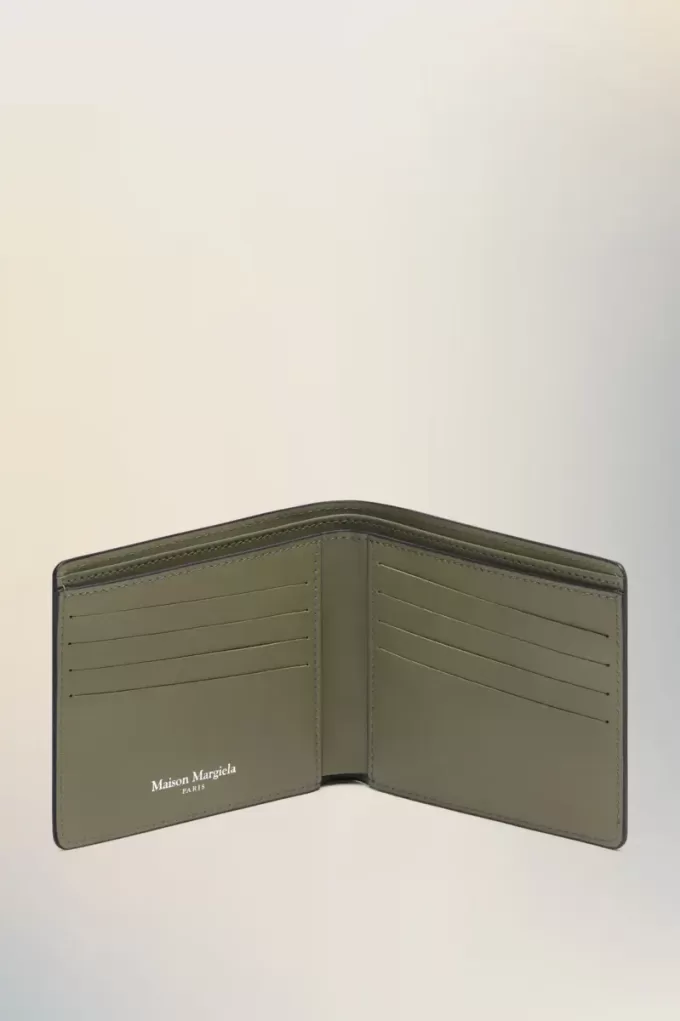 Tarjetero de cuatro puntadas