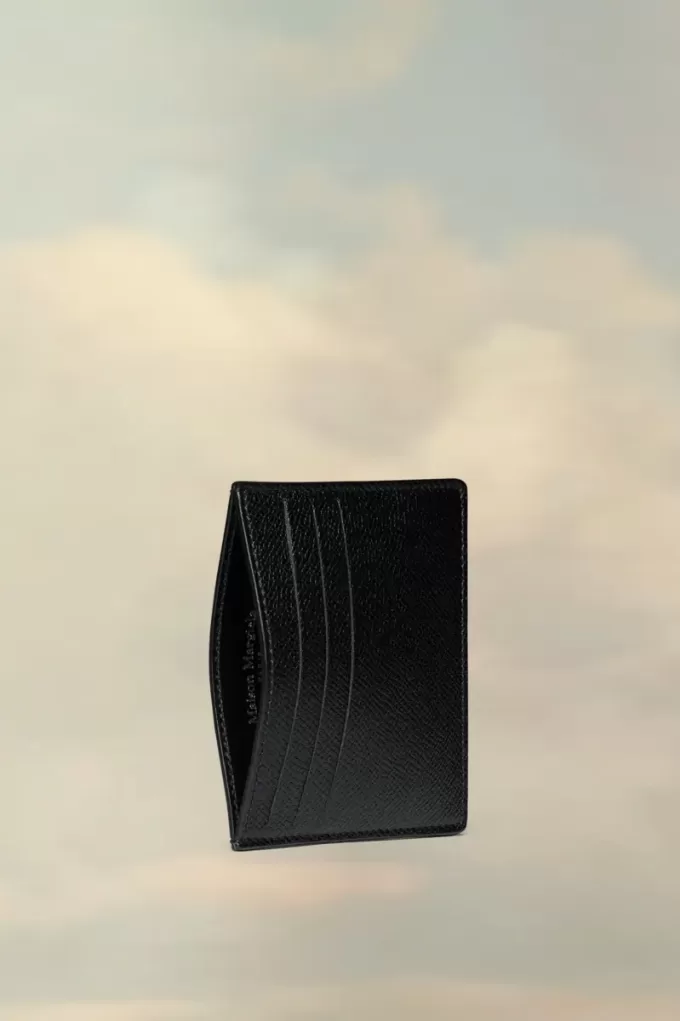 Tarjetero de cuatro puntadas