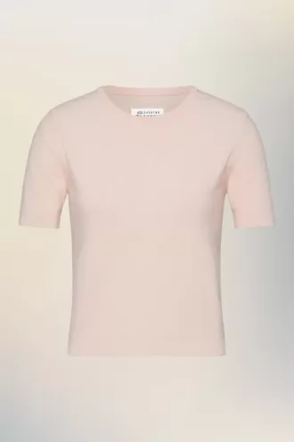 Top de punto con cuello redondo de Maison Margiela