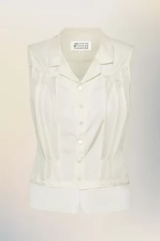 Top de seda de Maison Margiela