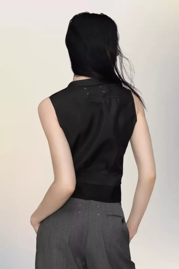 Top de seda de Maison Margiela