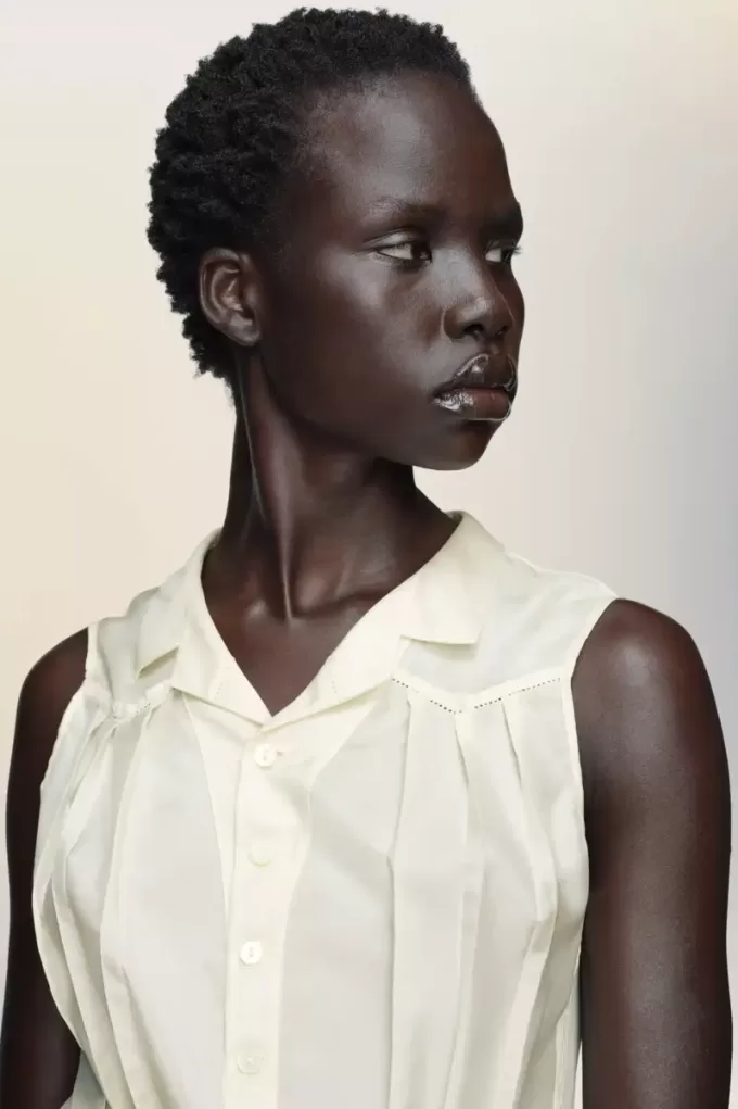 Top de seda de Maison Margiela