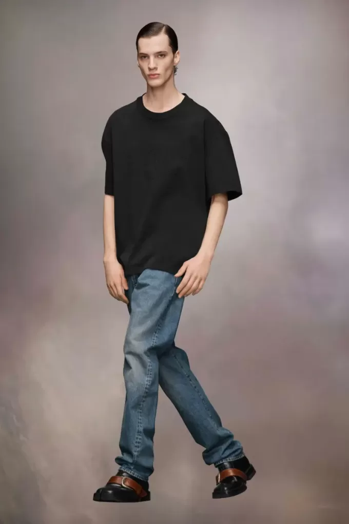 Vaqueros con dobladillo vuelto de Maison Margiela